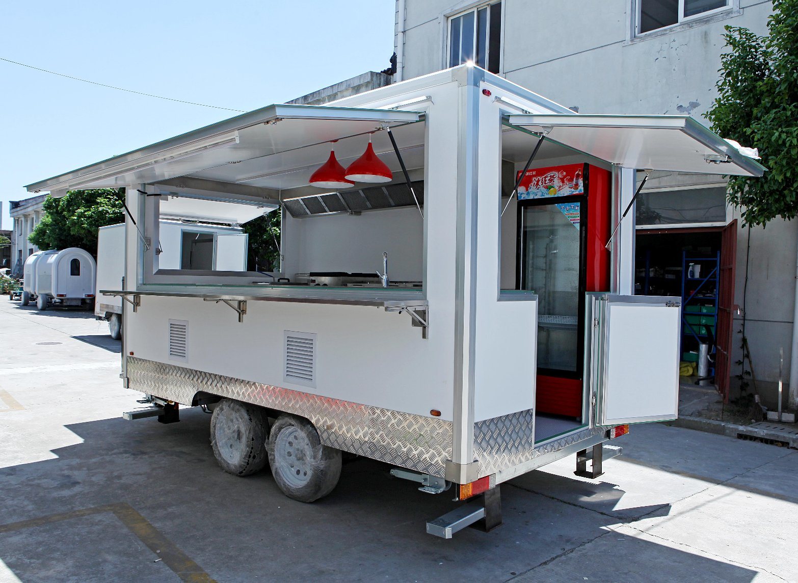 4m Length Mobile Food Trailer for Kitchen
